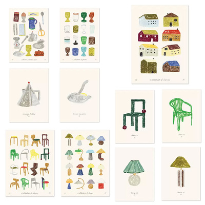 ISABELLE VANDEPLASSCHE进口丹麦the poster club原版装饰画Chair