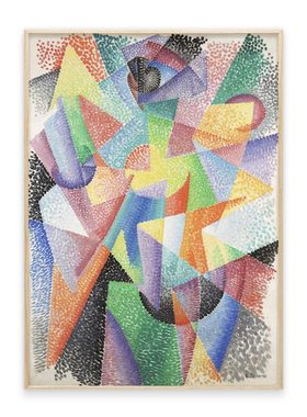 liveart 吉诺塞韦里Gino Severini 抽象艺术原版装饰画The Summer