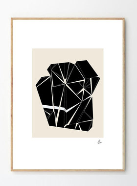 liveart进口丹麦The poster club*JULIA LYSEN原版装饰画CLIFF