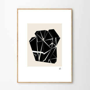 装 liveart进口丹麦The 饰画CLIFF LYSEN原版 JULIA poster club