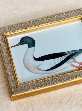 liveart 进口美国实木金色银色黑色浮雕花复古相框美式欧式画框