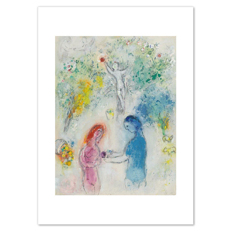 liveart马克夏加尔Marc Chagall经典名画原版装饰画Frontispice