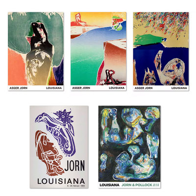 ASGERJORN原版展览海报