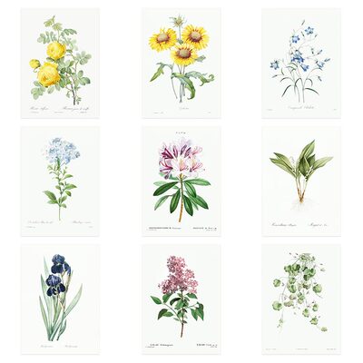 liveart法国画家花卉画芯海报