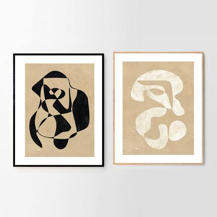 进口丹麦The poster club *REBECCA HEIN原版装饰画 THE WISE MAN