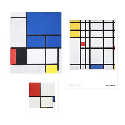 蒙德里安包豪斯风经典名画