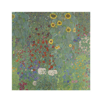 GustavKlimt花园风景原版装饰画