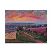 Spencer Way Gore 进口英国Rosenstiels 风景The Icknield 装 饰画