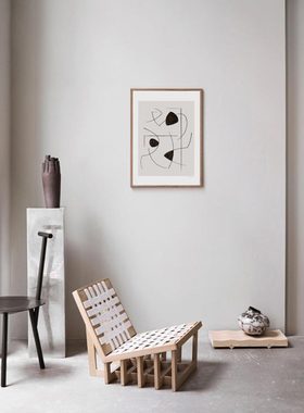 进口丹麦Alium*mogensen lopez 抽象现代简约色块线条 原版装饰画