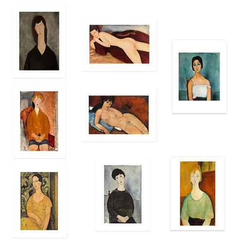 liveart女子裸体经典名画装饰画