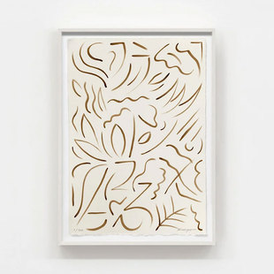 liveart 进口丹麦kkrogh 限量款原版画简约装饰画NATURE AMBER