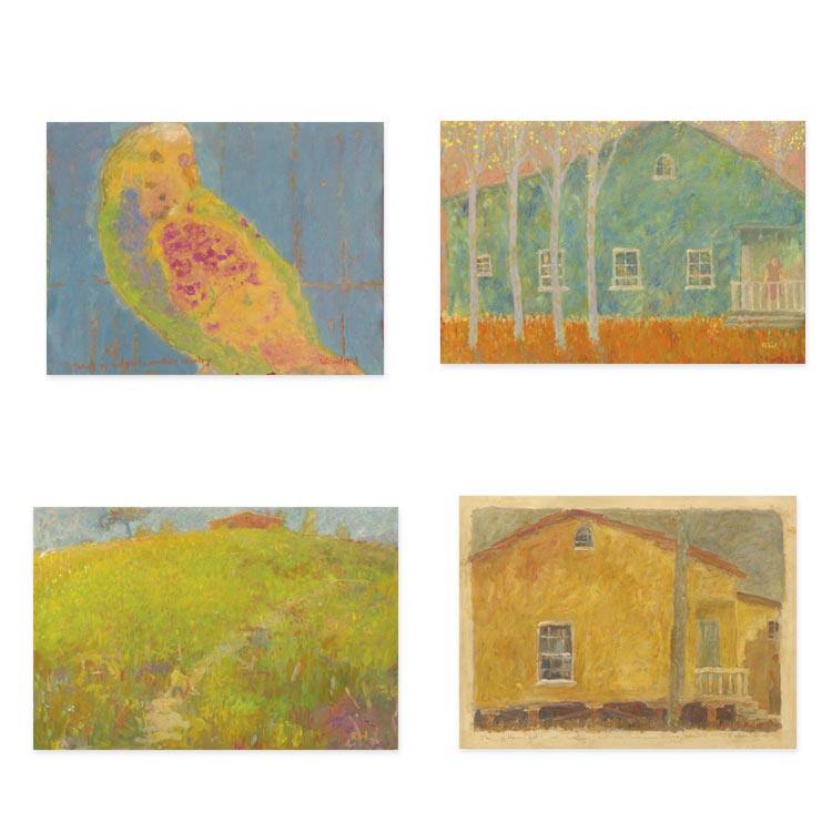 进口英国rosenstiels画家roy woodard 乡村童年风景原版装饰画