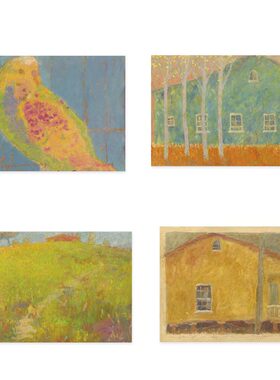 进口英国Rosenstiels画家Roy Woodard 乡村童年风景原版装饰画