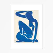 Matisse经典 大师名画原版 装 liveart马蒂斯Henri 饰画Blue Nude
