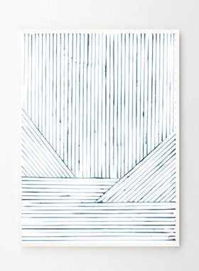 liveart进口丹麦the poster club*SILKE BONDE现代简约原版装饰画