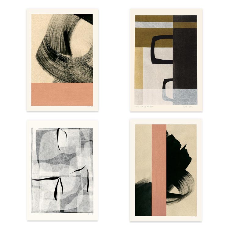 JulitaElbe复古艺术抽象装饰画