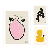 poster 装 club 进口丹麦the SOFIA FREIXAS原版 饰画海报PINK VASE