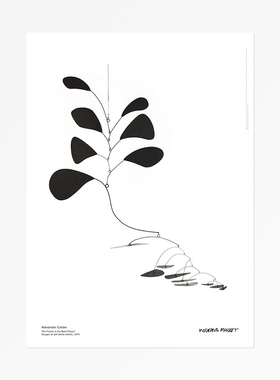 liveart 进口瑞典moderna museet原版装饰画海报 考尔德森林雕塑