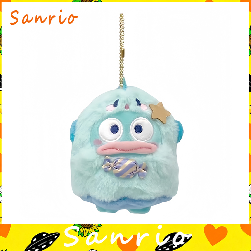 日系三丽鸥新款可爱幽灵万圣节糖果系列库洛米丑鱼毛绒玩具包挂件