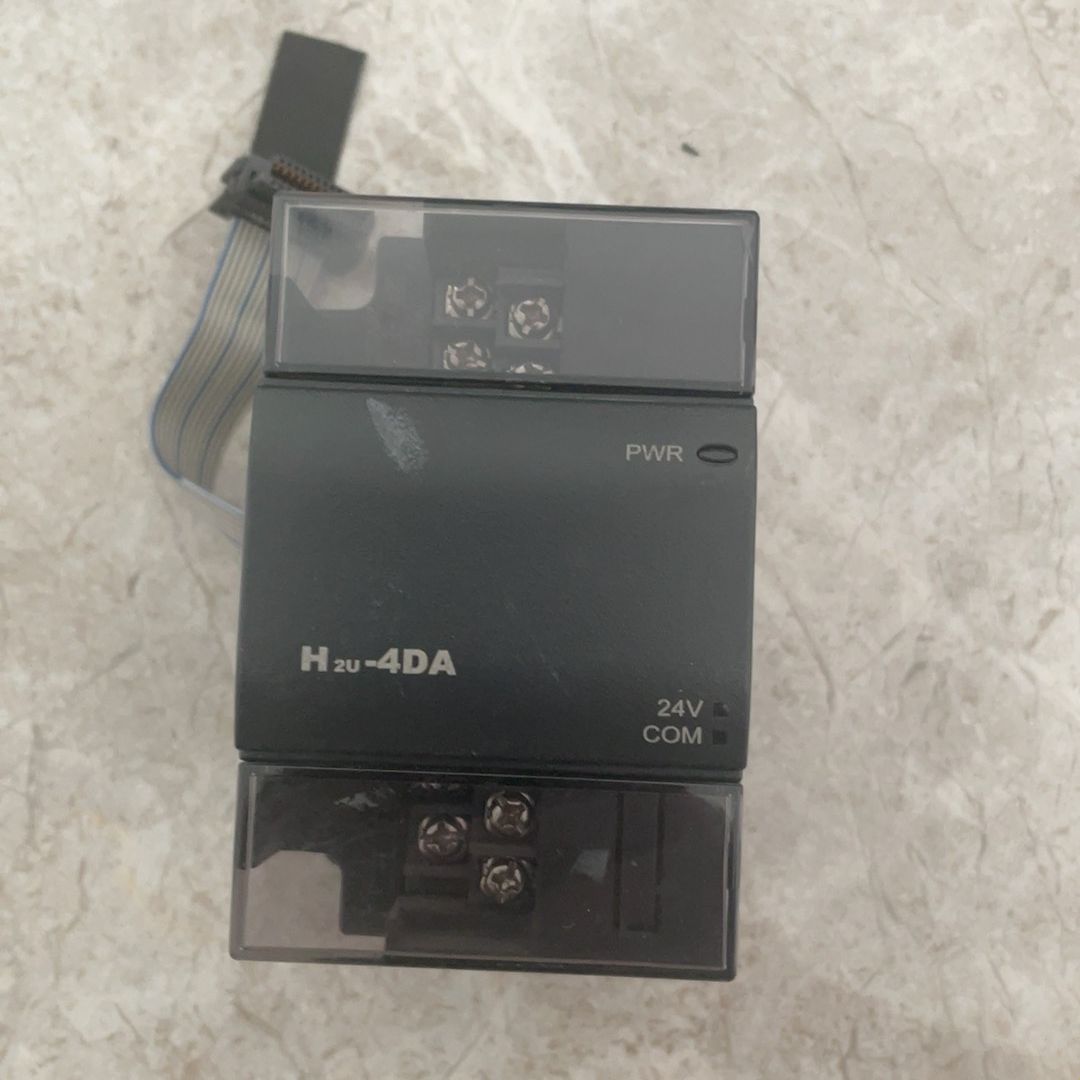 拆机的汇川PLC扩展模块 H2U-4DA 拆机功能包好