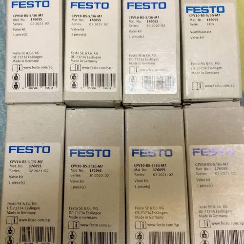 费斯托阀组片CPV10-BS-5/3G-M7 176055单