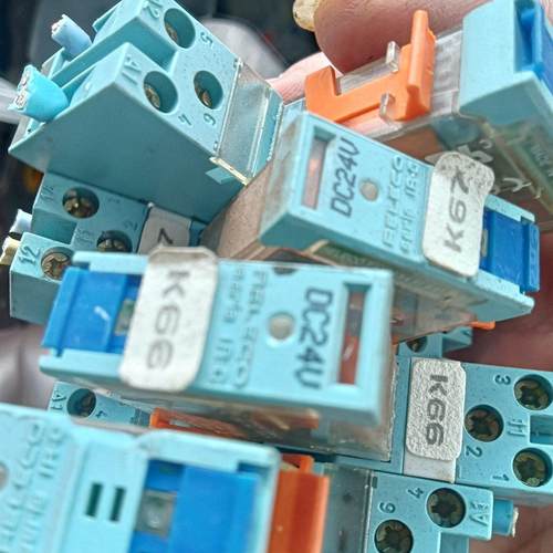 RELECO继电器C10-A10X DC24V 蓝色外壳 拆