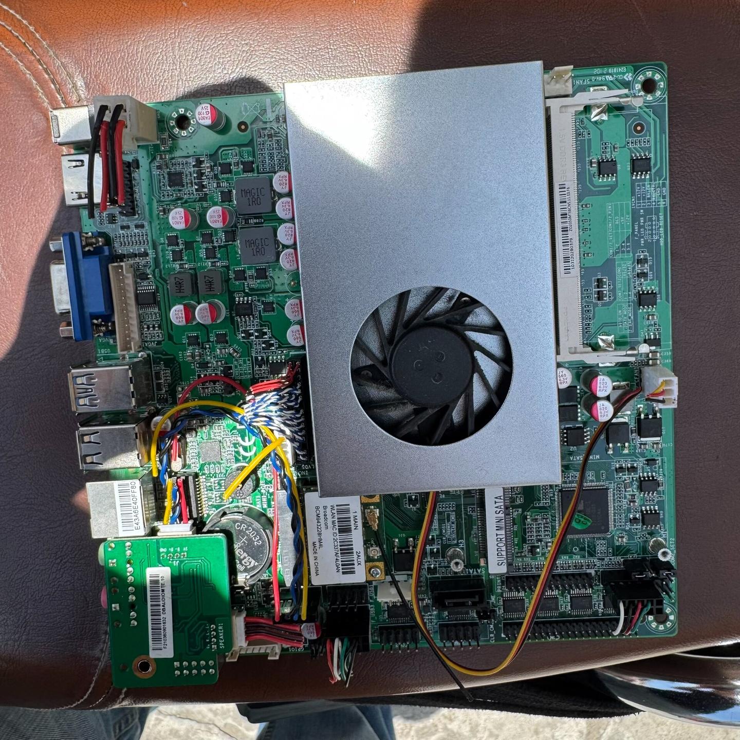 拆机ZO-2350MTE-6CNS收银机小主板