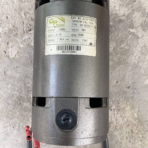 拆机台湾GR直流马达 型号GR-M29SP-F-B2 正常使