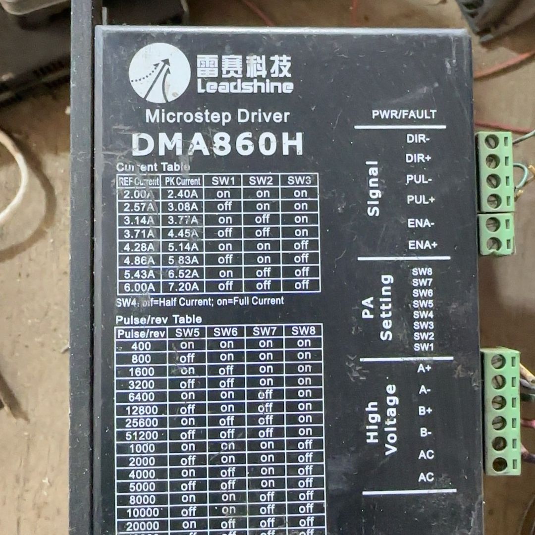 雷赛DMA860H驱动器 拆机包好如图4只