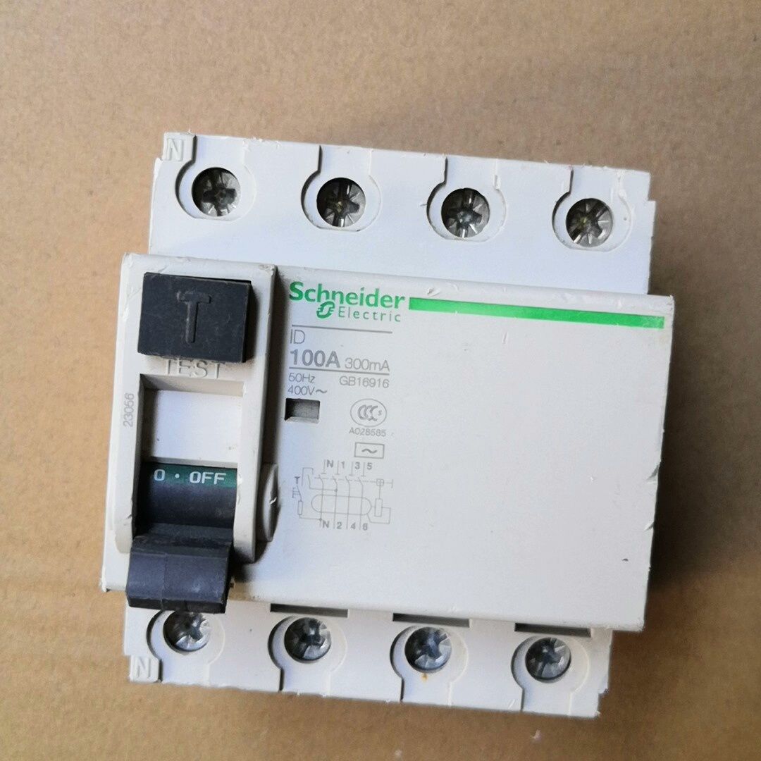 4p一体式电磁式漏电保护器100A 300ma，拆