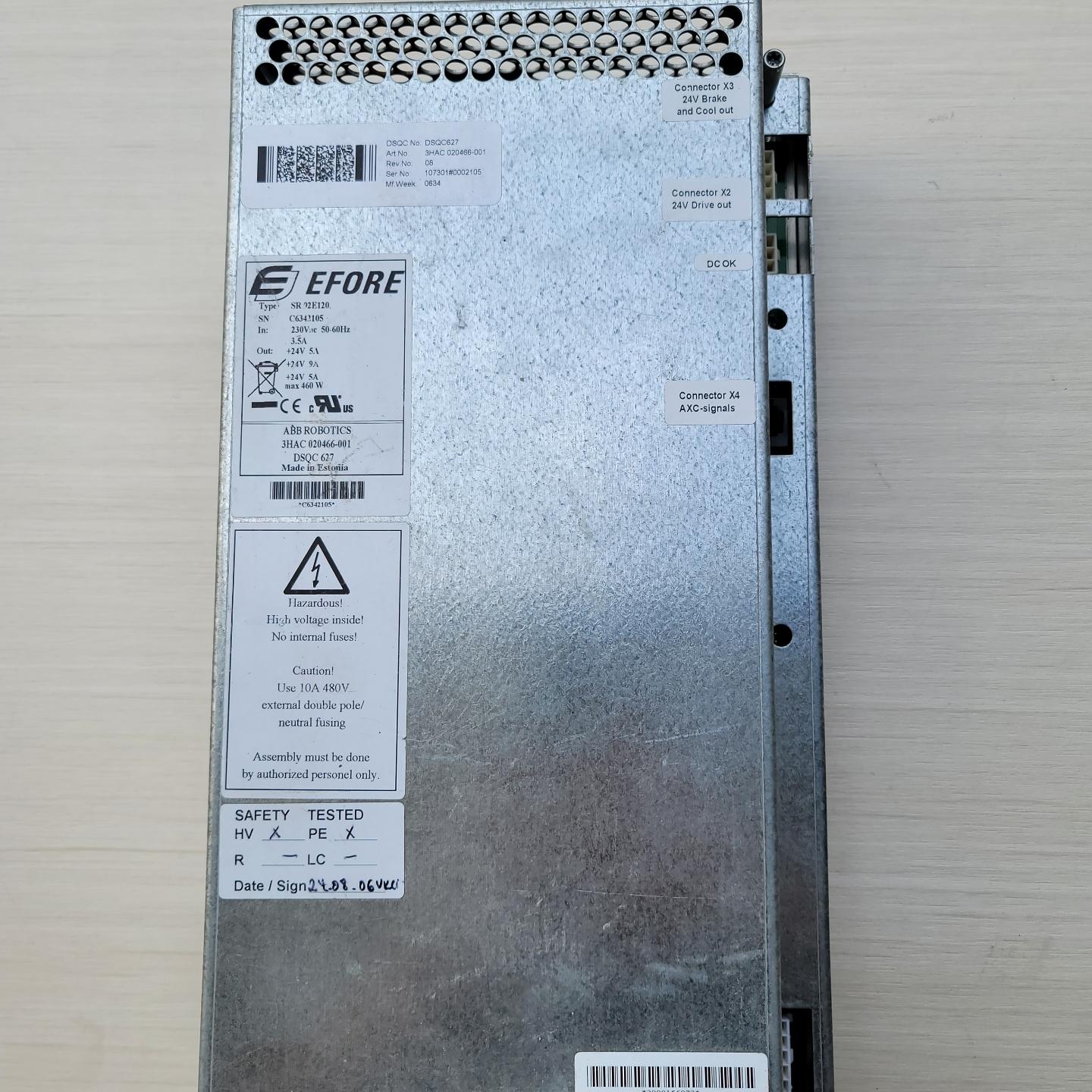 DSQC627 电 源  3HAC020466-001 AB