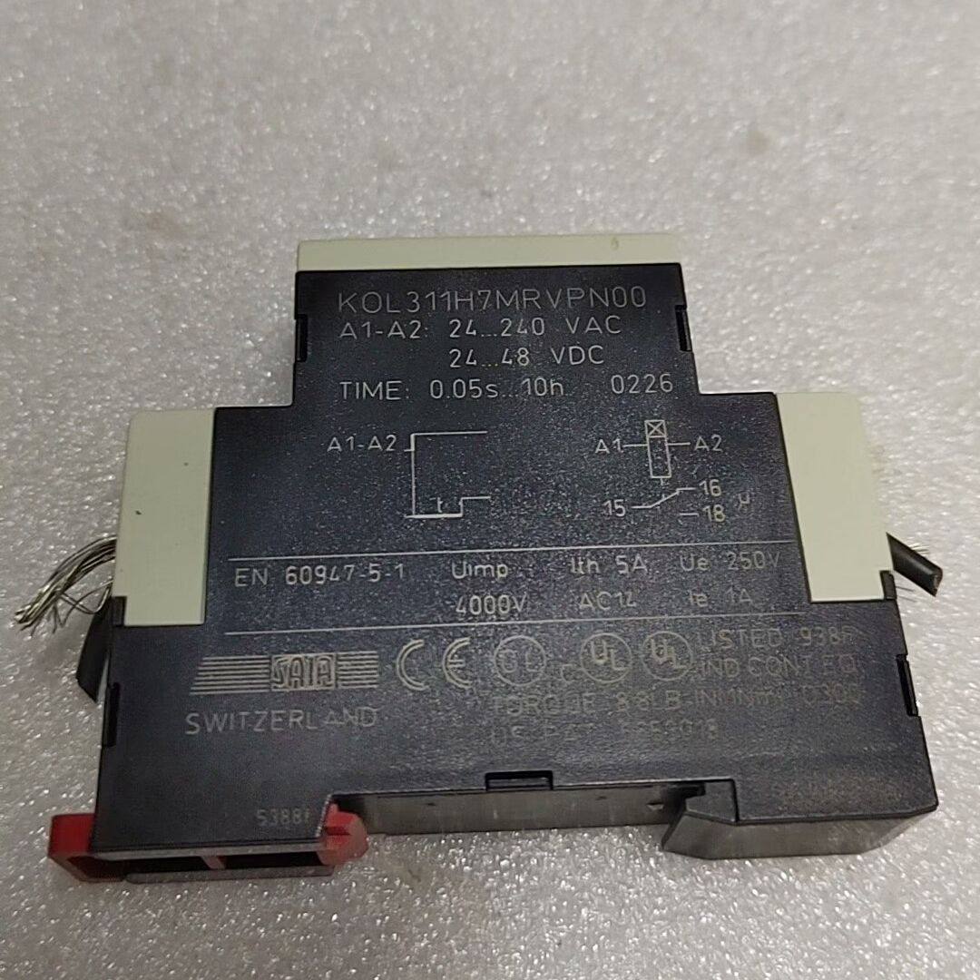 SAⅠA时间继电器KOL311H7MRVPN00 A1A2