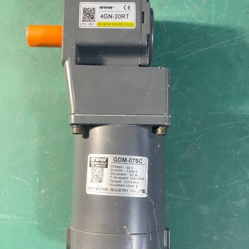 GPG直流减速电机】GDM-07SC带齿轮变速机型号：4G