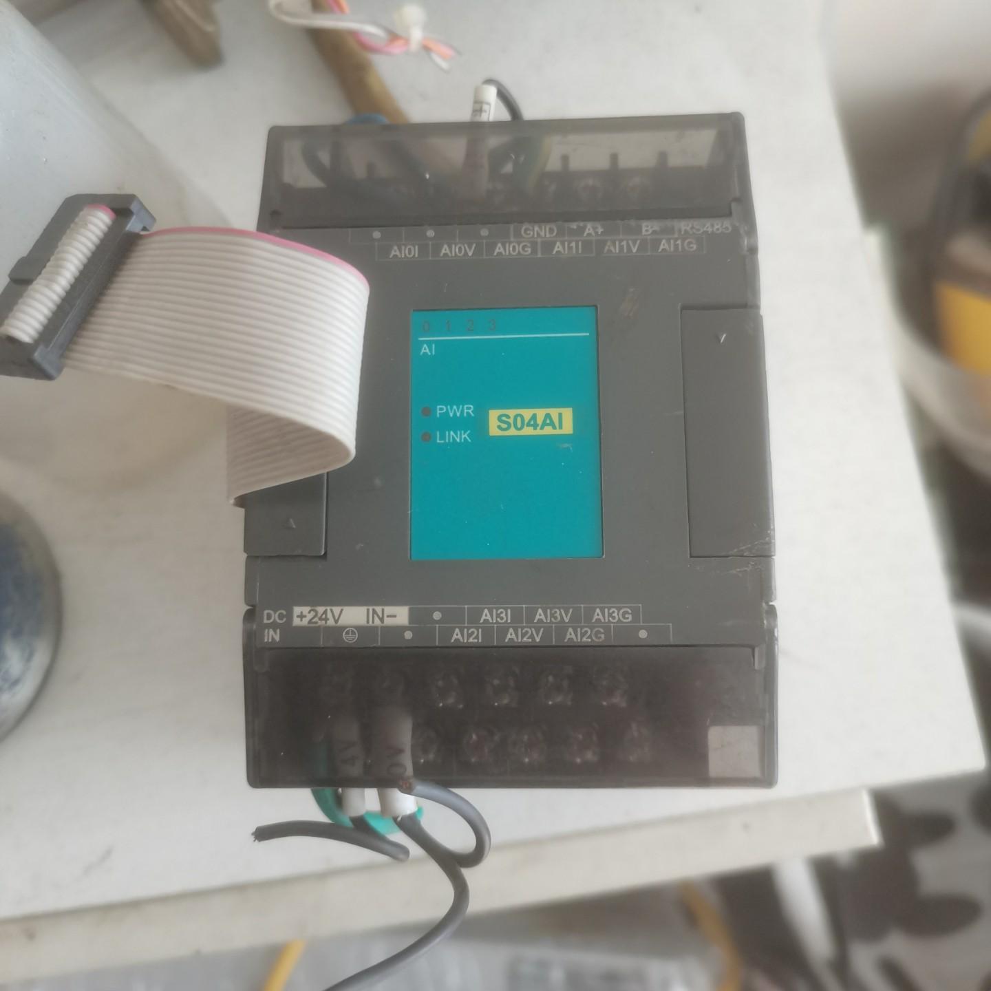 海为PLC模拟量输入模块 S04AI 拆机质量好的