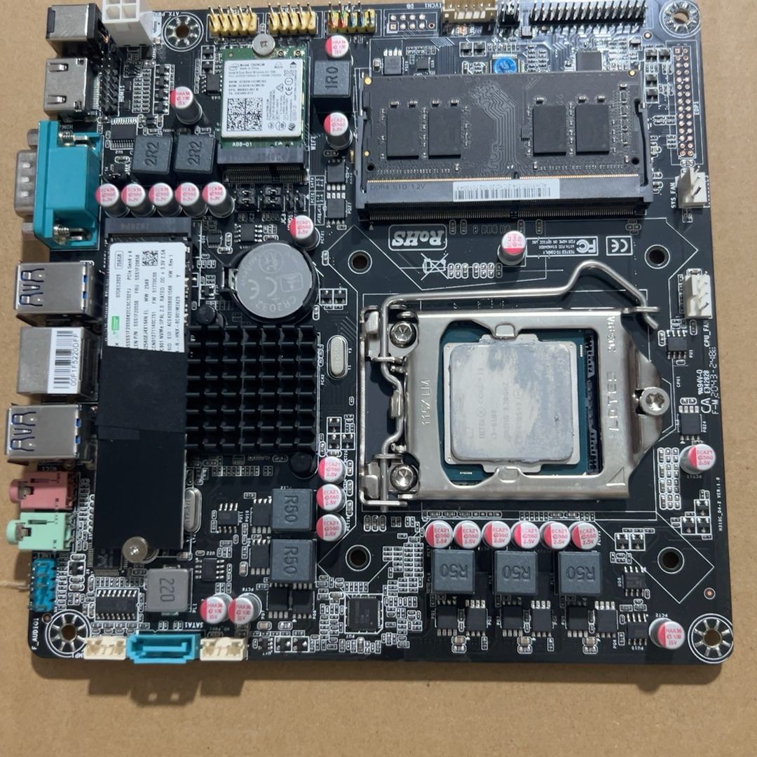 H310C itx一体机主板 一体机完好拆机