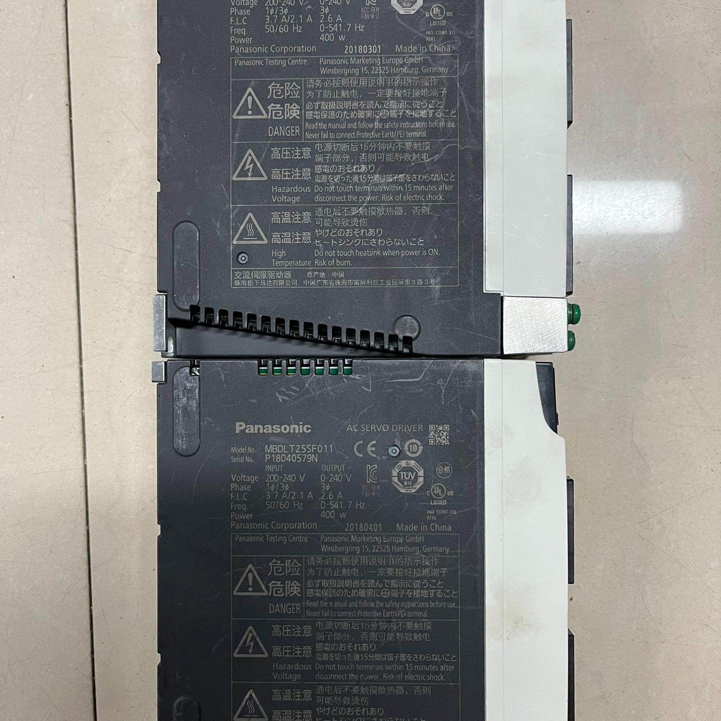 A6伺服驱动器MBDLT25SF011 400W