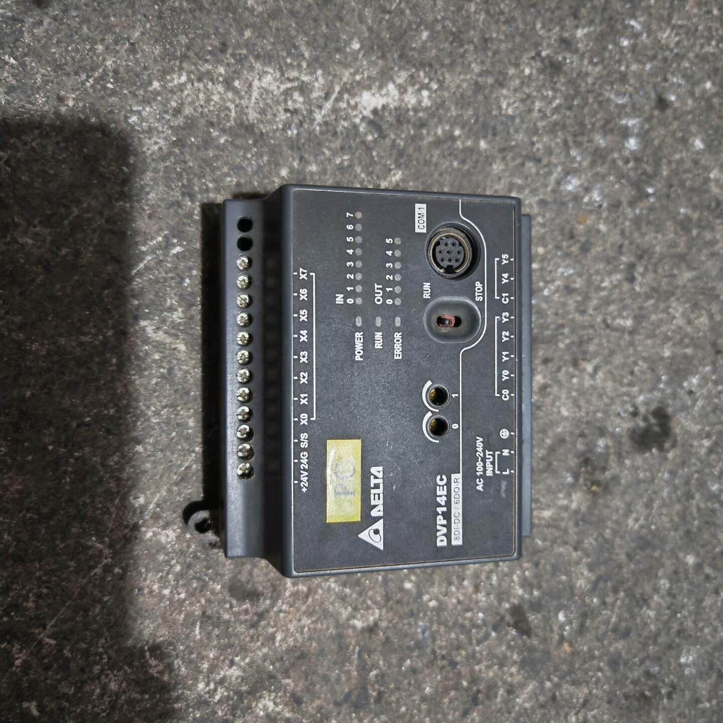 拆机台达PLC DVP14EC00R3 拆机功能包好 图