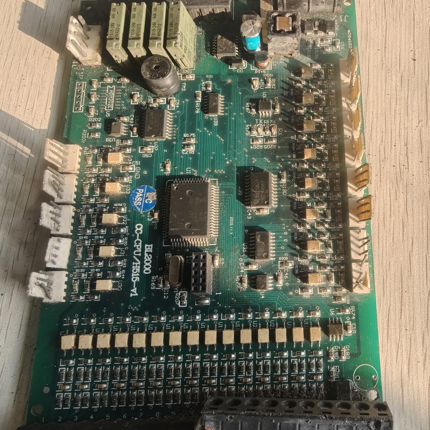 蓝光电梯BL2000轿厢通讯板CC-CPU/H515-V1