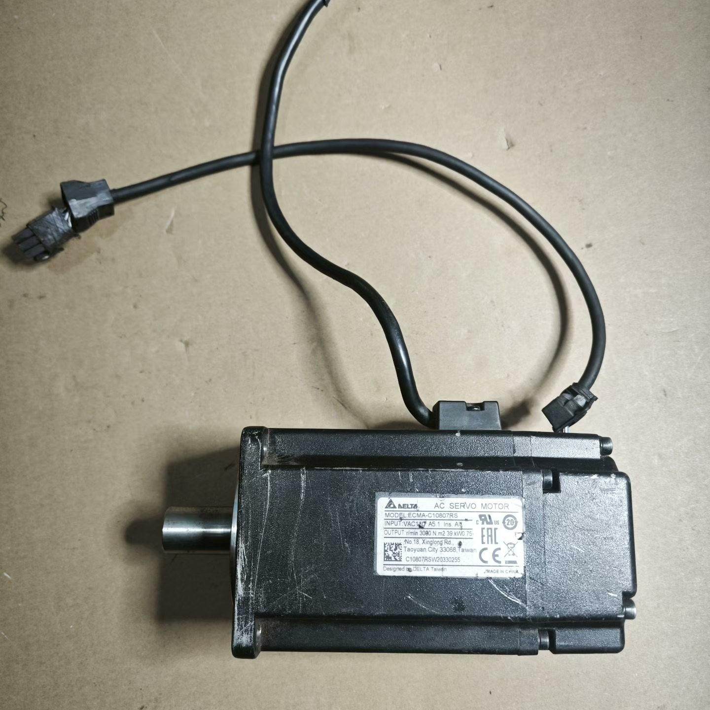 台达伺服电机 ECMA-C10807RS 0.75kw