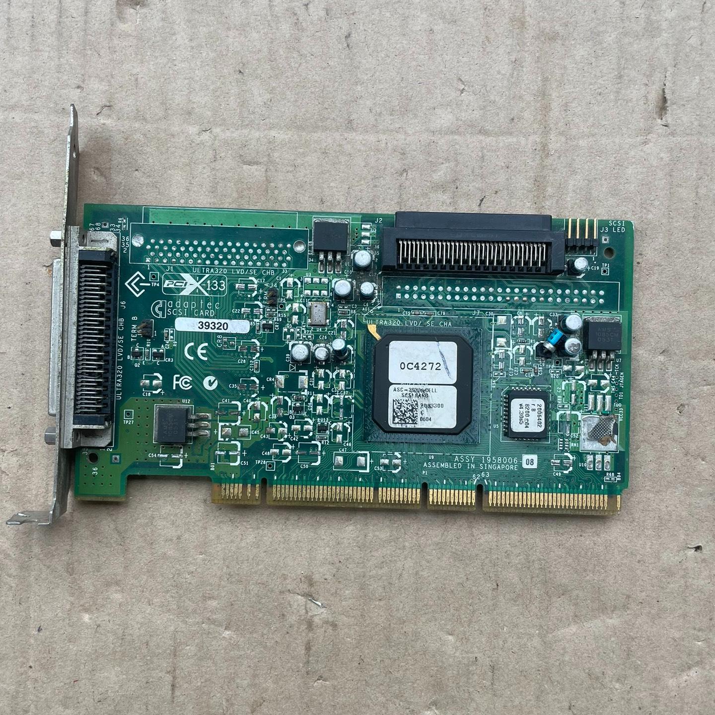 7.adaptec scsi card 39320