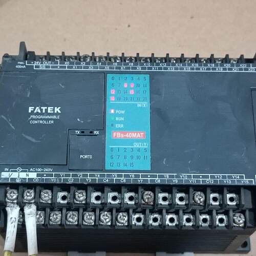 永宏 PLC/FBS-40MAT拆机件图片实拍