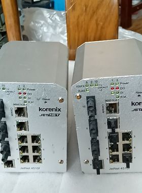 Korenix JetNet 4510W/工业交换机 型