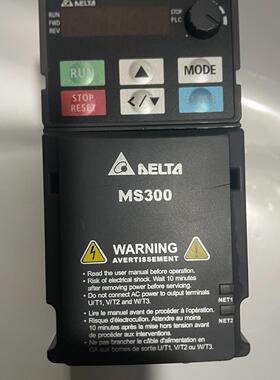 拆机 台达变频器型号VFD2A8MS21ANSA。0.4KW