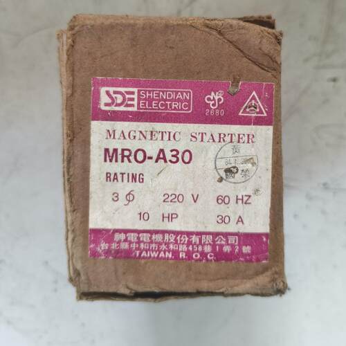 SDE台湾神电MRO-A30接触器