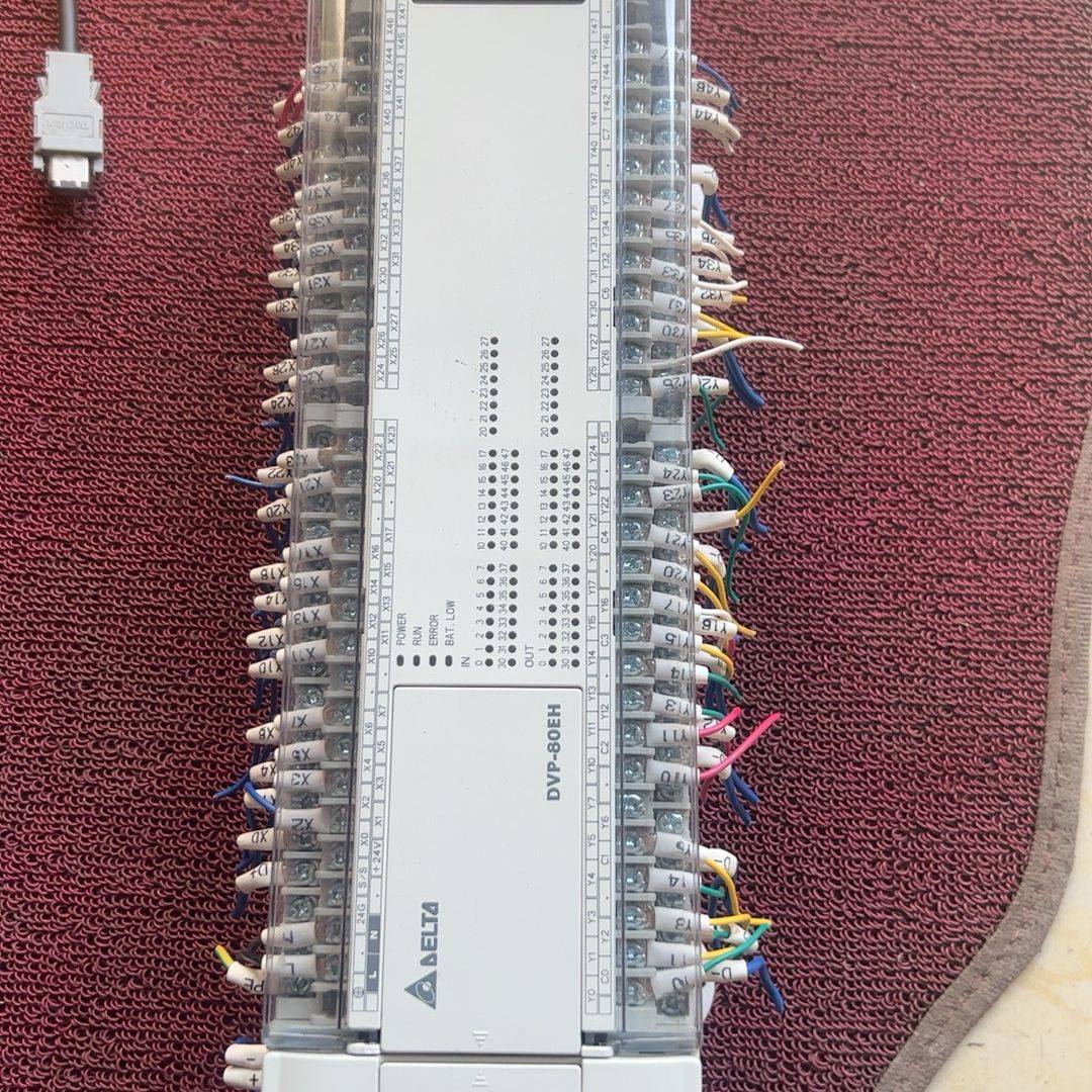 台达DVP-80EH00T3 plc 拆机成色如图 功能包好