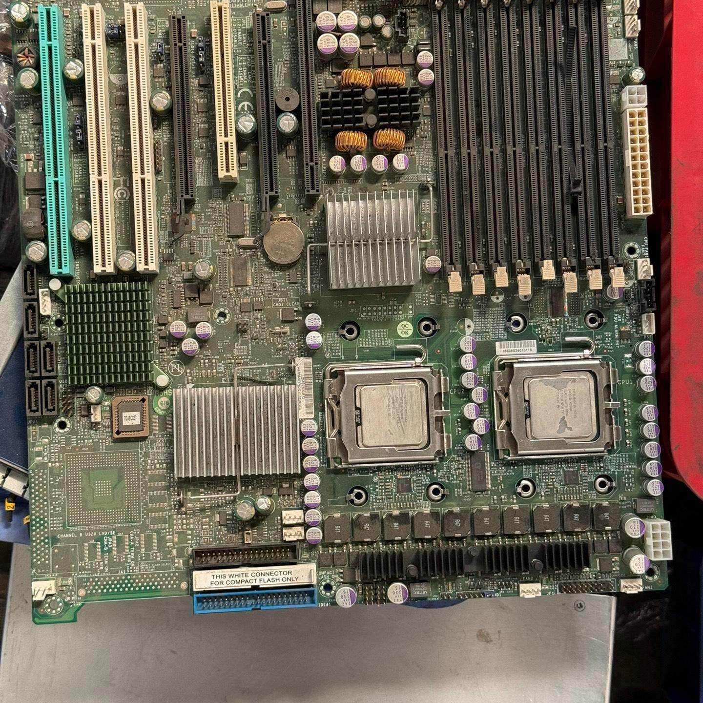 超微SUPER X7DA8+服务器主板 双路CPU插槽 支持