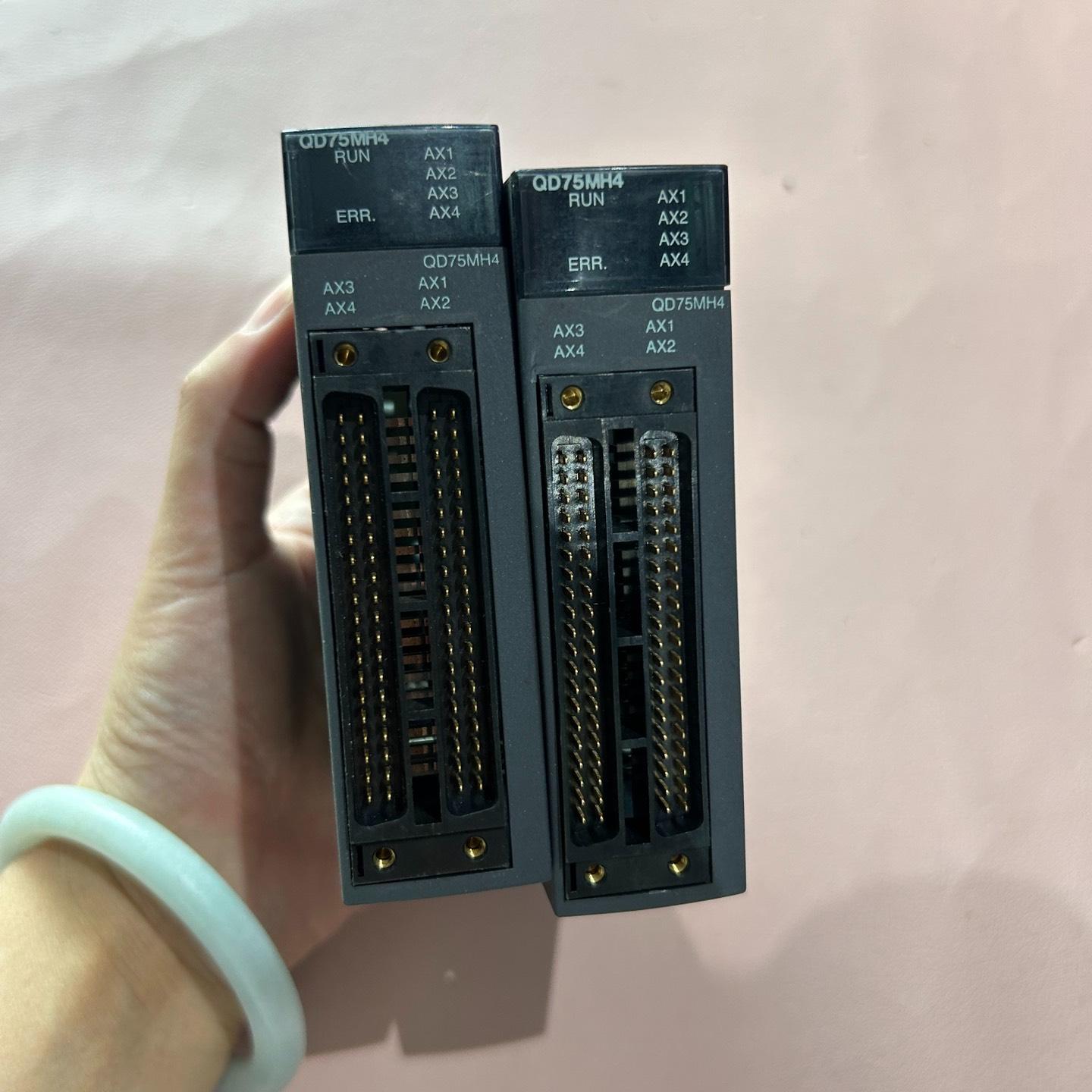 PLC模块 型号：QD75MH4 拆机 实物拍摄 功