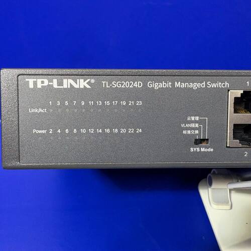 充新机TP-LINK TL-SG2024D