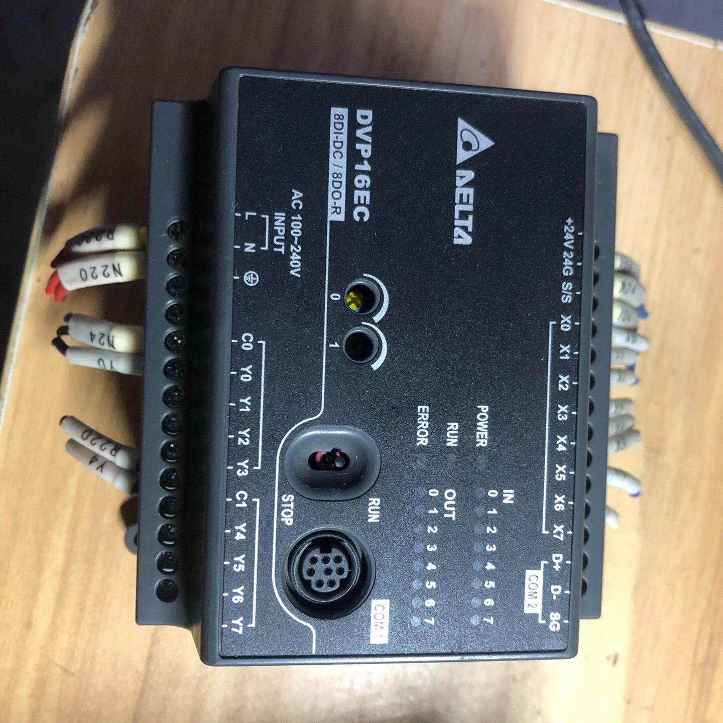 拆机台达PLC  型号DVP14EC00R3实物实拍 功能包