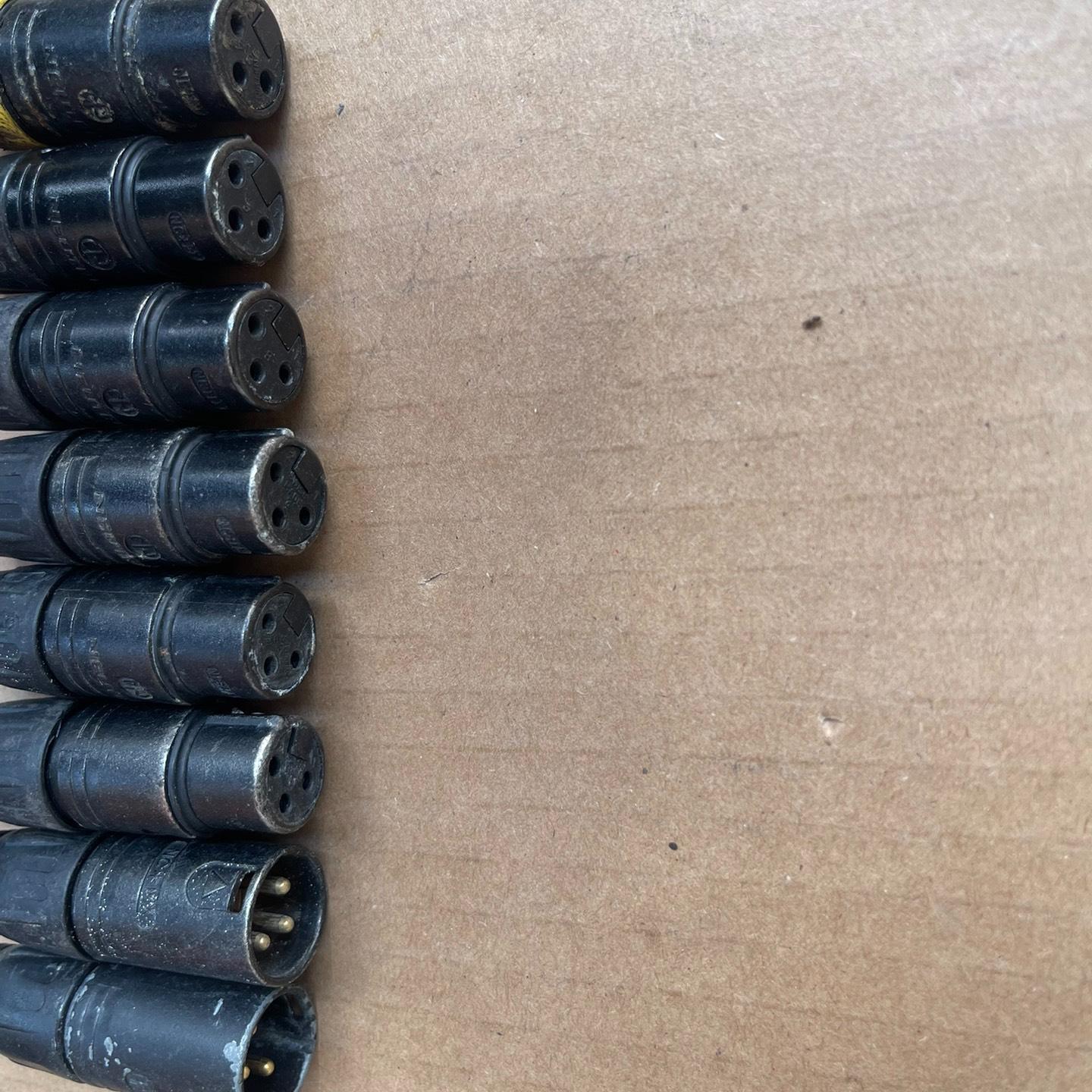 纽崔克 NEUTRIK 老款卡侬头 总共6个母头 公头